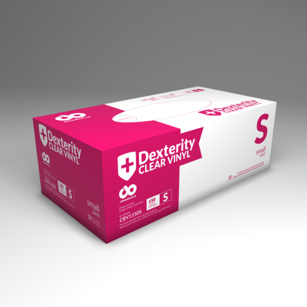Picture of Dexterity Powder Free Vinyl Gloves