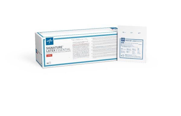 Picture of Signature Latex Essentials Powder Free Sterile Gloves
