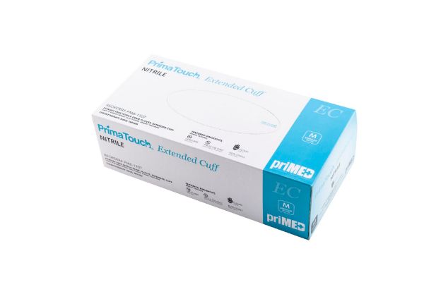 Picture of PrimaTouch Soft Extended Cuff Nitrile Gloves