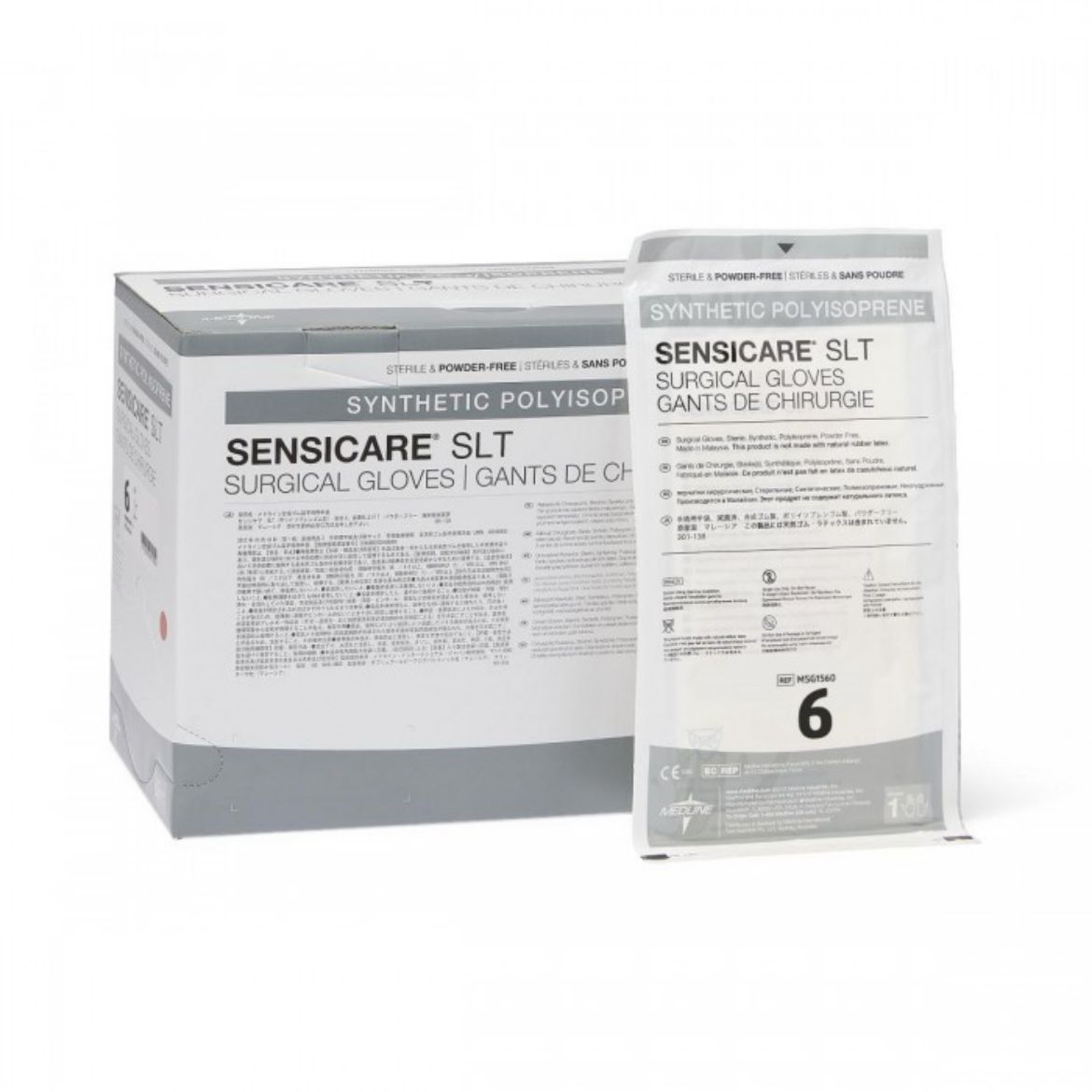 Picture of Sensicare SLT Powder Free Sterile Polyisoprene Gloves