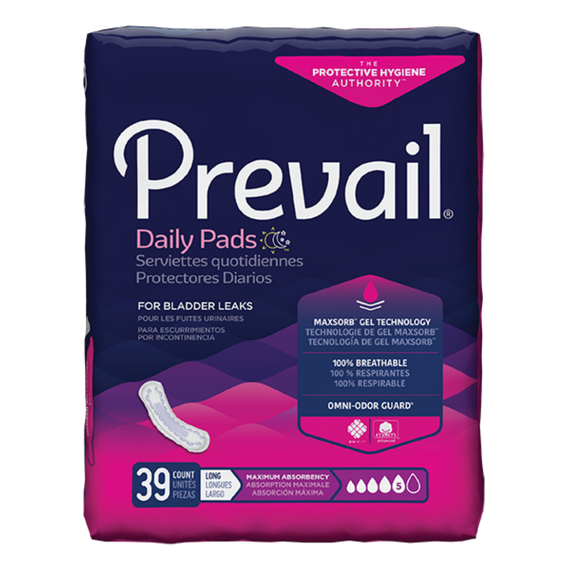 Picture of Prevail Disposable Bladder Control Pads