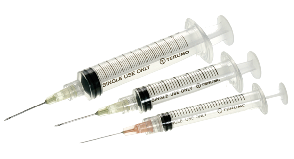 Picture of Terumo 3cc Syringe with 21G x 1 1/2in. Needle, 100/Box
