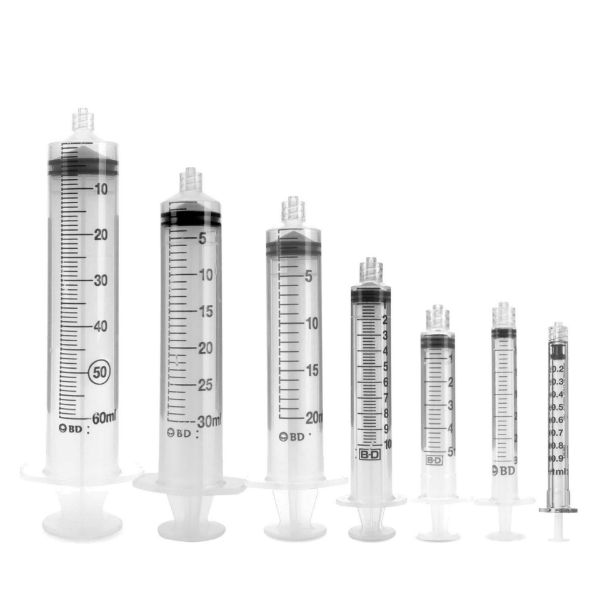 Picture of BD Luer Lock and Slip Tip Syringes