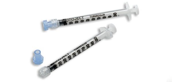 Picture of Syringe Only, 1cc Tuberculin Luer Lock (Soft Pack), 60/Box