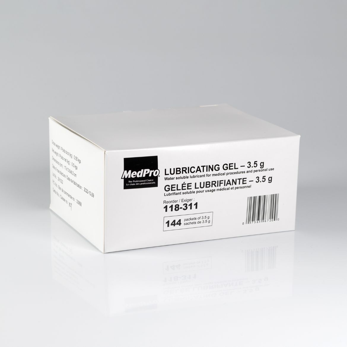 Picture of Lubrication Jelly, 3.5 gram packet, STERILE - 144/Box