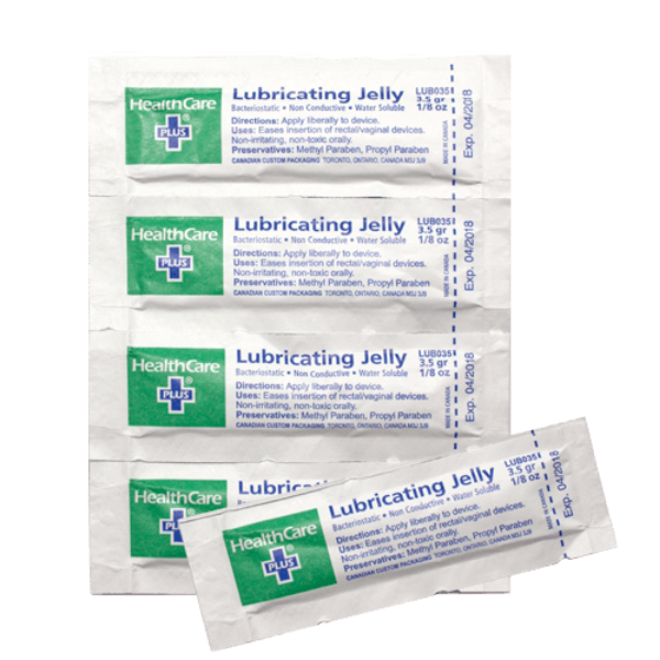 Picture of Lubrication Jelly, Bacteriostatic, 3.5 gram packet - 144/Box