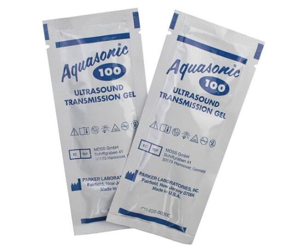 Picture of Aquasonic 100® (01-01) Ultrasound Transmission Gel, Clear , 20gm packet, Sterile - 48/Box