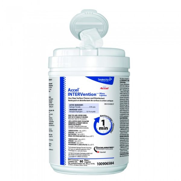 Picture of Accel Intervention Disinfectant Wipes