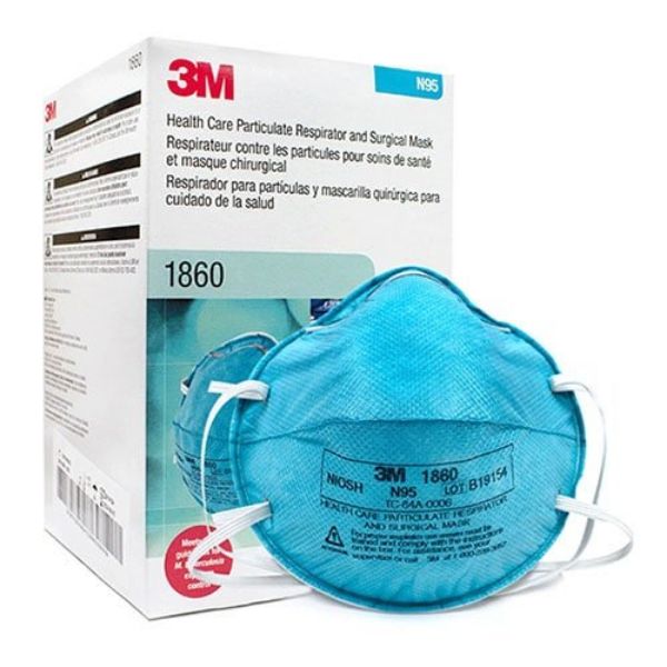 Picture of Mask, Face, N95 Particulate Respirator and Surgical 20/Box