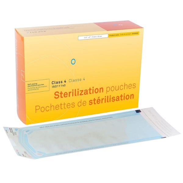 Picture of Sterilization Pouches, Aurelia,  Self Seal 3.5” x9” - 200/Box