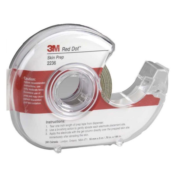 Picture of Trace Prep, 3M Red Dot 18,1mm x 5m/Roll with Dispenser