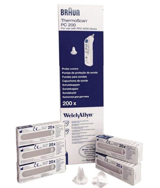 Picture of Probe Covers for Thermoscan Ear Thermometer - 200/Case