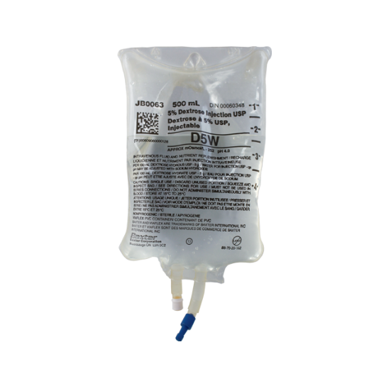 Picture of Dextrose Solution, 5% in water, 500ml - 24/Case