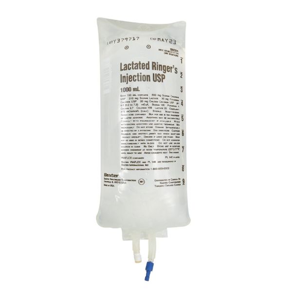 Picture of Lactated Ringers for Injection