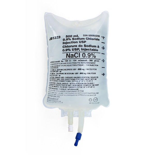 Picture of Normal Saline 0.9% for Injection
