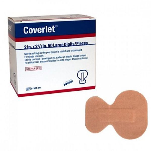 Picture of Fingertip, Coverlet, Fabric 5.4cm x 3.8cm, Sterile - 100/Box