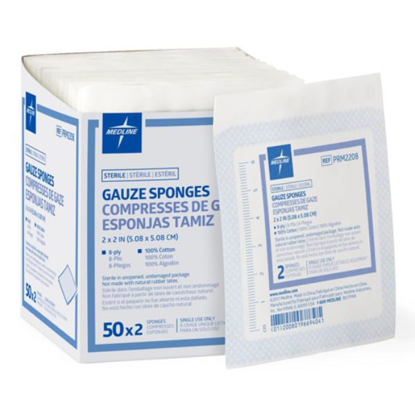Picture of Sterile and Non-Sterile Gauze Pads