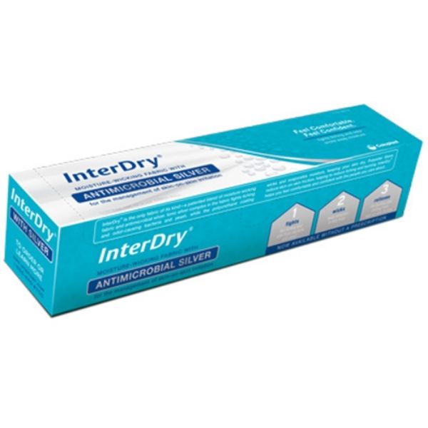 Picture of InterDry Ag Textile w/ Antimicrobial Silver Complex, 10 in. x 12 in.