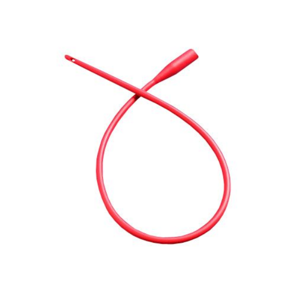 Picture of Rob-Nel 16 in. Red Plastic Intermittent Catheter