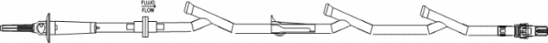 Picture of Primary Admin. Set 108" 10 Drop with 3 Injection Sites (11", 44", 88") - 50/Case