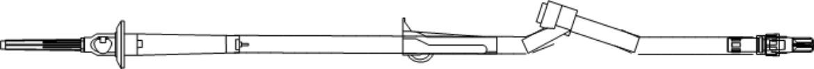 Picture of Primary Administration Set, 10 Drop 71" with 1 pre-slit port and RMLL  - 50/Case