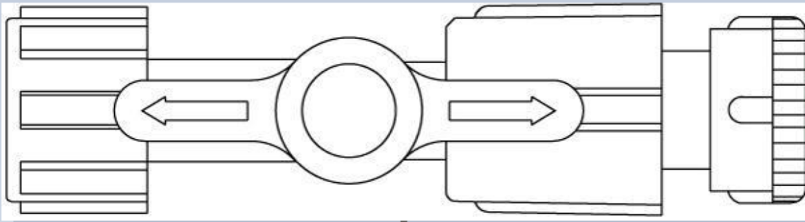 Picture of Stopcock, 1-Way Intralock, Transparent - 25/Case