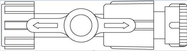 Picture of Stopcock, 1-Way Intralock, Transparent - 25/Case