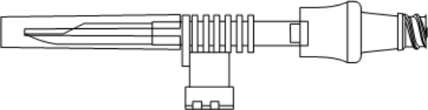 Picture of Bag Spike, Vented with Clave Connector - 50/Case