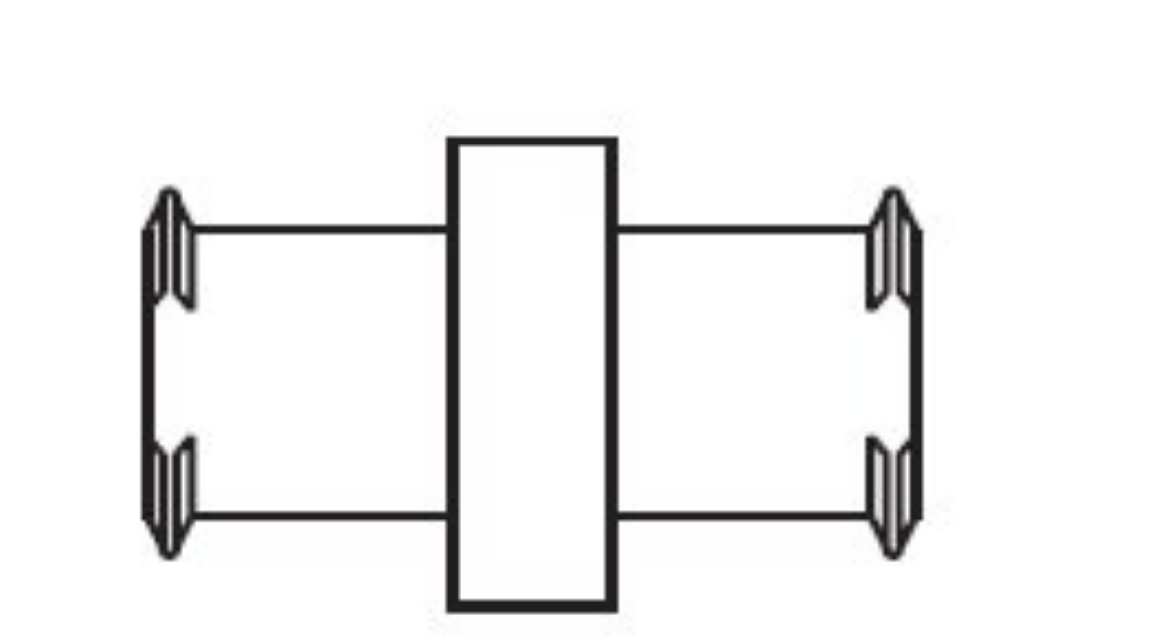 Picture of Double Connector- 100/Case