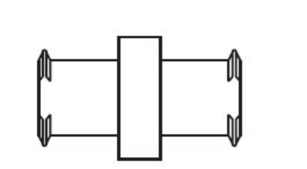 Picture of Double Connector- 100/Case