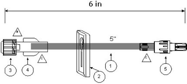 Picture of Extension Set, 6" Standard Bore Non-Dehp w/Clamp & RMLL (0.62ml prim. vol) - 50/Case
