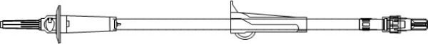 Picture of Secondary IV Set (35") with Convertible Pin Option lock - 50/Case