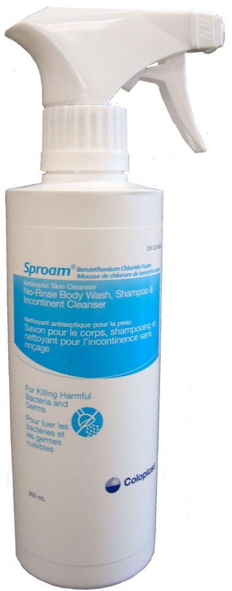Picture of Sproam, No Rinse Cleanser - 12 fl. oz./355 ml