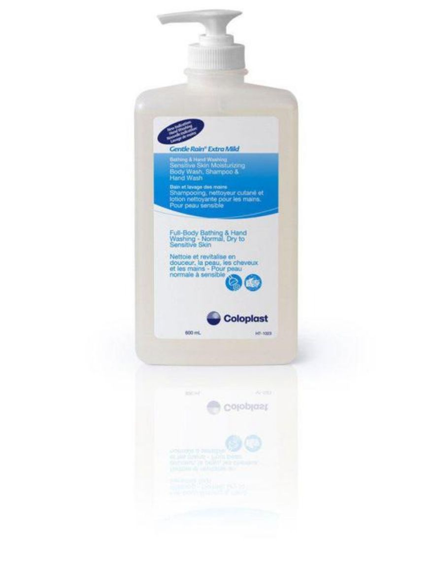 Picture of Gentle Rain Extra Mild Shampoo/Bodywash 600ml with Pump
