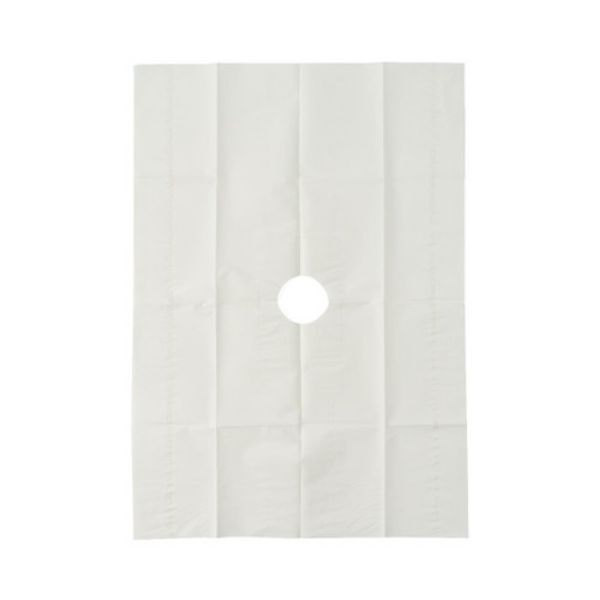 Picture of Drape, 18"x18" with 4" Fenestration, White T/P/T, Sterile - 50/Case