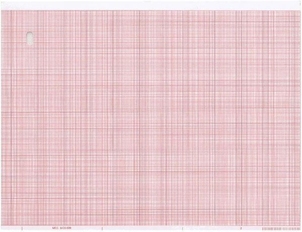 Picture of ECG Paper for Marquette 9402-020, 300 Sheets/Pkg - 8/Case