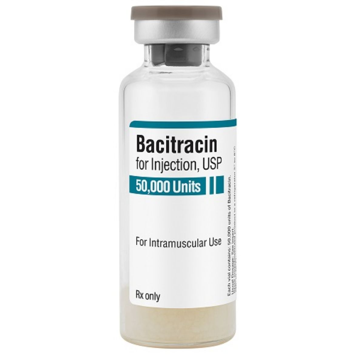 Picture of Bacitracin 50,000 Units Powder, 30ml Vial - 10/Box