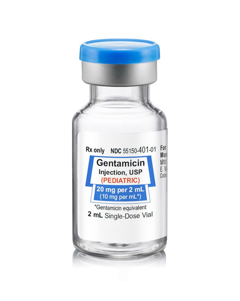 Picture of Gentamycin Injection 40mg/ml, 2ml - 10/Box