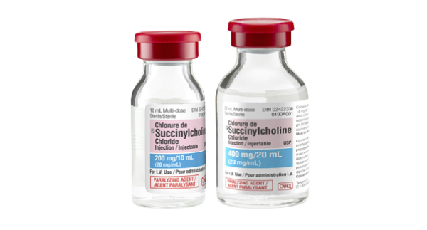 Picture of Succinylcholine Chloride Injection USP, 20mg/ml, 10ml vial - 10/Box