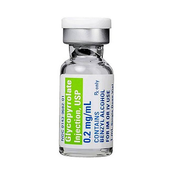 Picture of Glycopyrrolate Injection 0.2 mg/mL, 20ml