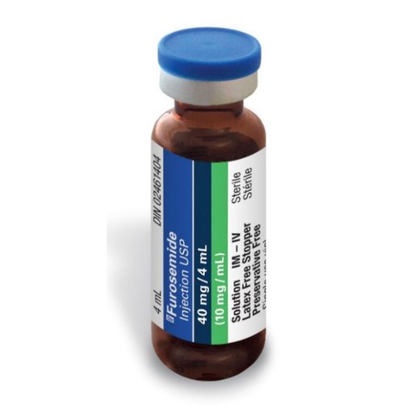 Picture of Furosemide (ST-CU122), 10mg/ml USP Inj, 4ml Vial - 10/Box