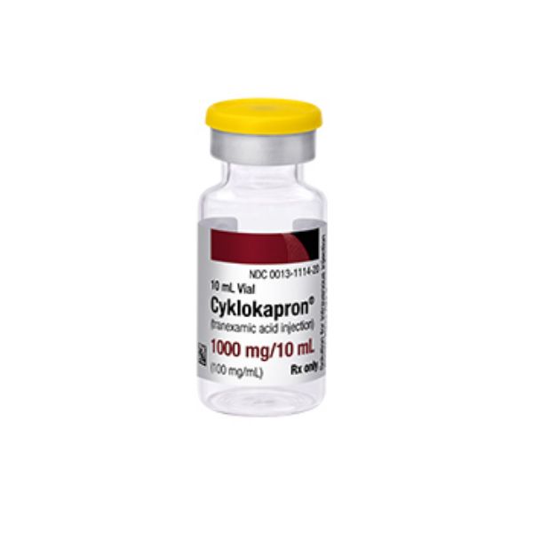 Picture of Cyklokapron(Tranexamic Acid) 100mg/ml 5ml Vial 10/Box