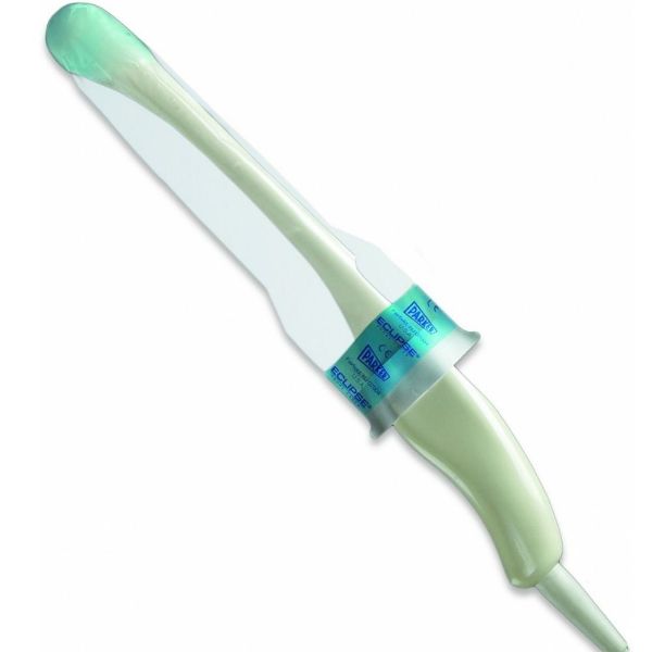Picture of Ultrasound Probe Cover (Polyethylene), 6in. x 24in., Sterile with 2 elastics - 100/Case