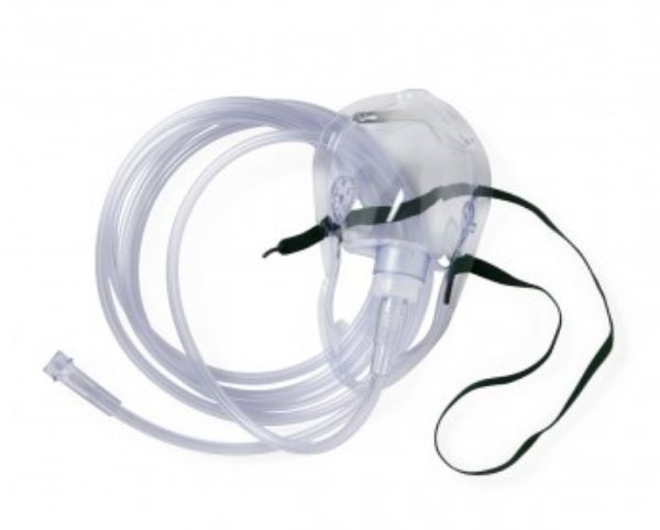Picture of Oxygen Mask, Medium Concentration with 7 ft. Tubing - 50/Case