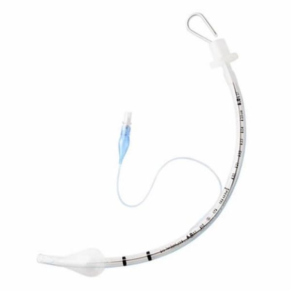 Picture of Shiley Endotracheal Tube with TaperGuard Cuff, Murphy Eye with Preloaded Stylet, 7.0mm - 10/Box