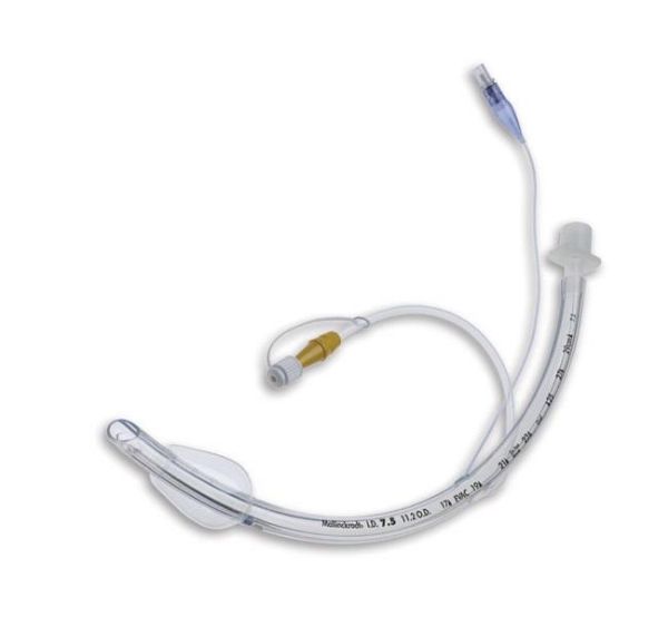 Picture of Oral RAE Tracheal Tube Cuffed Murphy Eye (Mallinckrodt™) 8.0mm - 10/Box