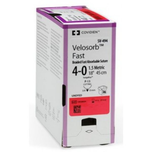 Picture of Suture, Velosorb™ 4-0, 30", CV-23 - 36/Box