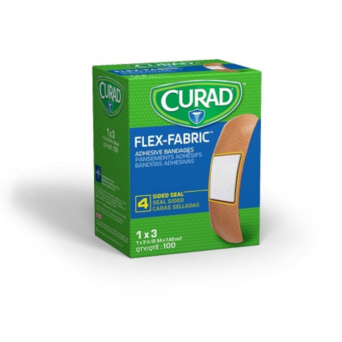 Picture of Fingerstrips, Fabric 1in.x 3in., Sterile, Latex Free - 100/Box