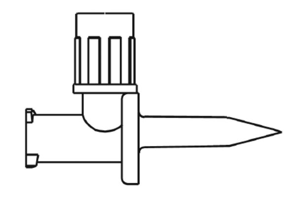 Picture of Universal Bag Spike and dispensing pin with female leur lock, Sterile -