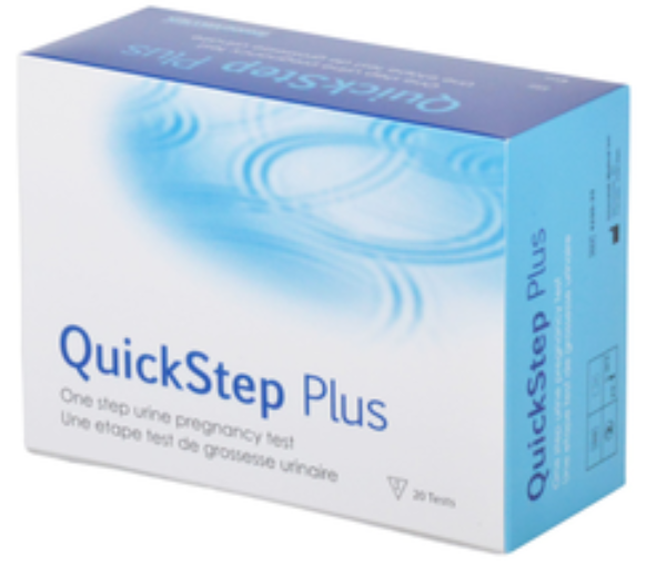 Picture of Pregnancy Test (Quickstep Plus) - 20/Box